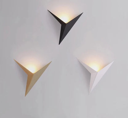 Led Triangle sconce light