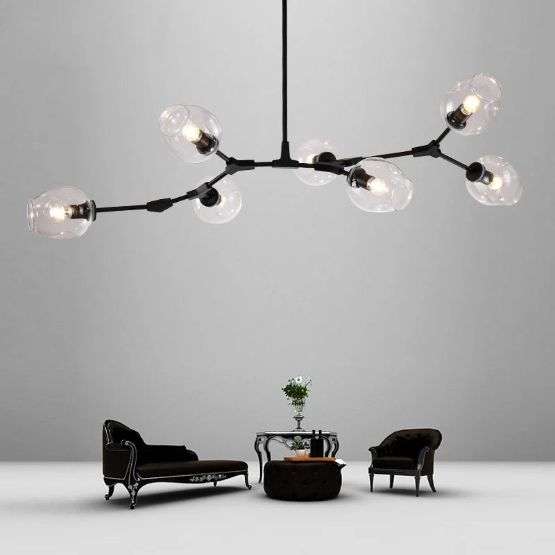 Modern wine cups style chandelier lights