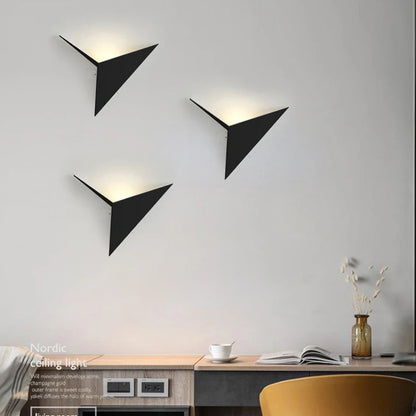 Led Triangle sconce light