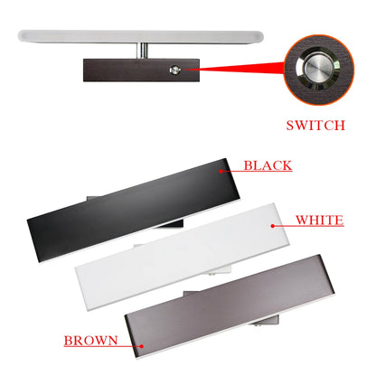 Modern LED adjustable rotation wall sconce