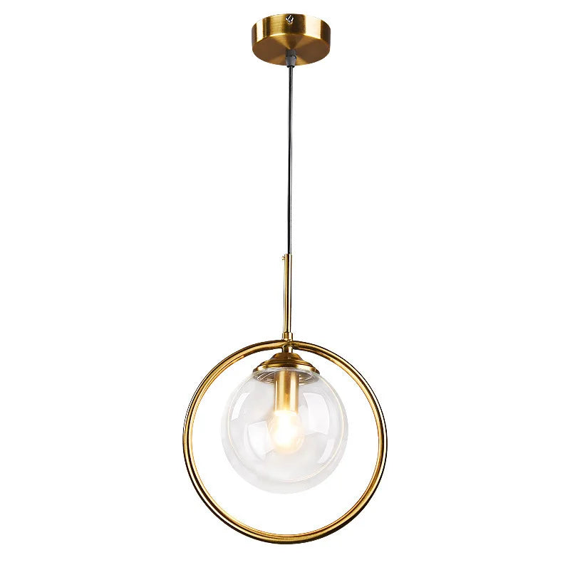 Nordic Golden Iron Decor Lights