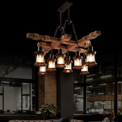 Solid Wood Lamps chandelier
