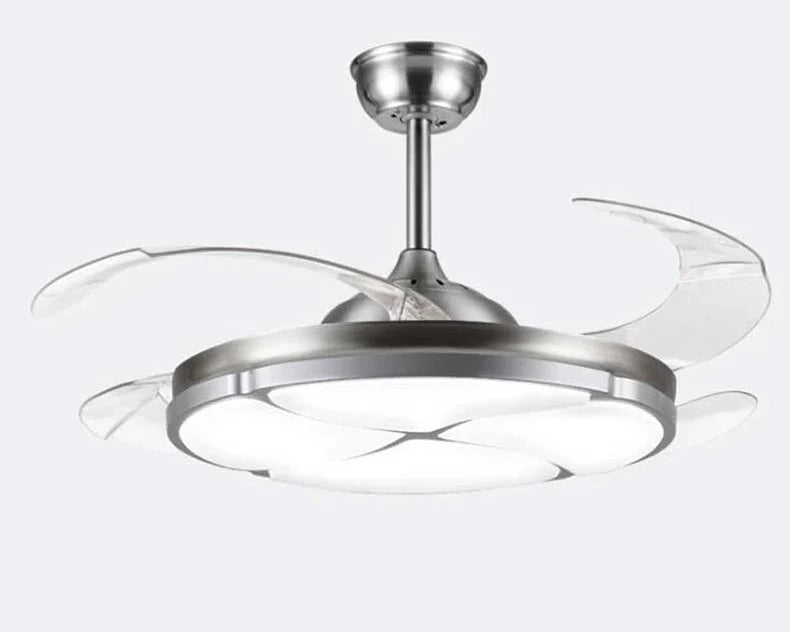LED Ceiling Fan with Retractable blades