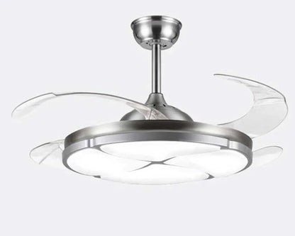 LED Ceiling Fan with Retractable blades