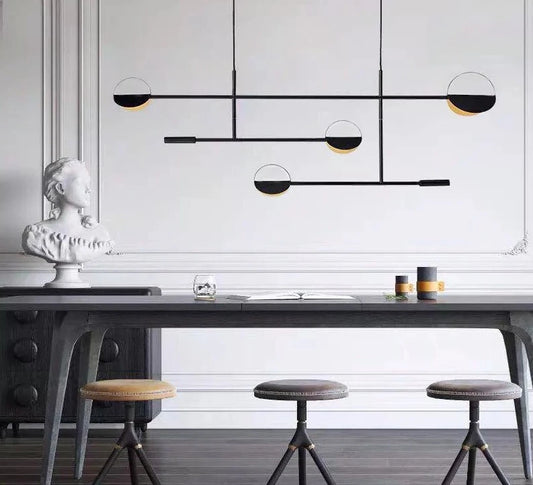 Scandinavian minimalist pendent light