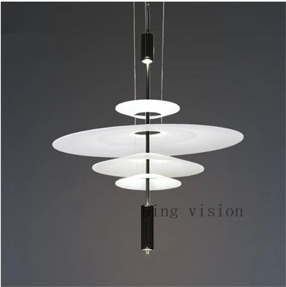 Lámpara colgante LED acrílica moderna de alta calidad para comedor, cocina, lámparas colgantes de diseño, iluminación interior