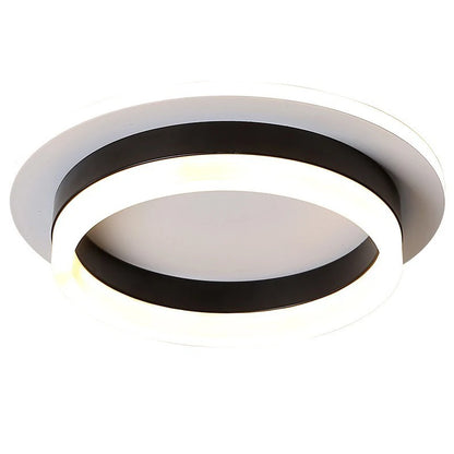 Luz LED de araña para pasillo, iluminación de techo acrílica montada en superficie, lámpara moderna de 20W, Lustres, Lampadario, AC85-260V