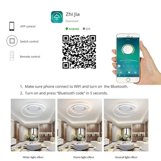 LED surface mounted LED circle lights