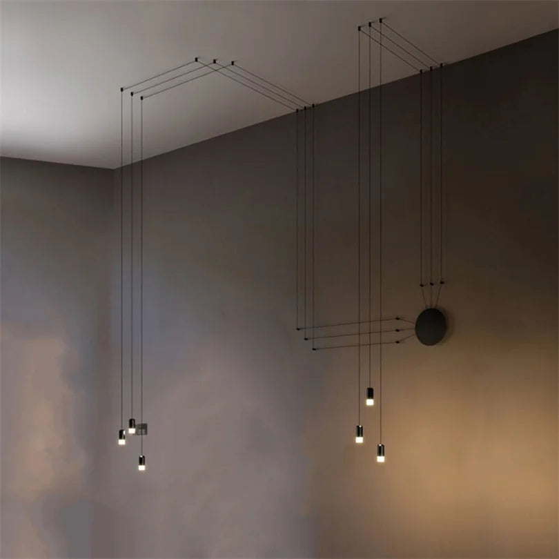 LED Black Line sconce Light