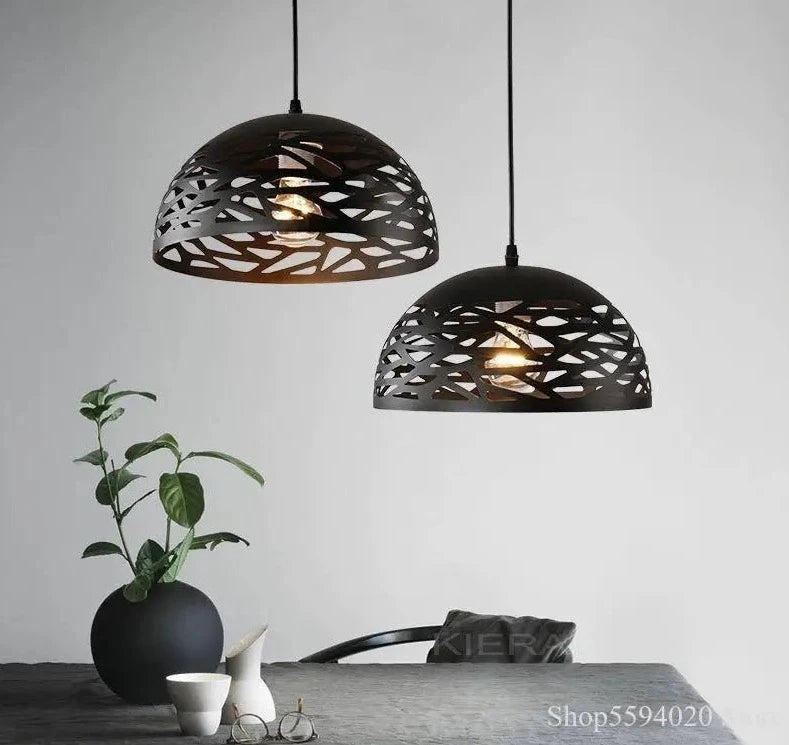 Nordic Modern Semi-circular Chandelier Lights