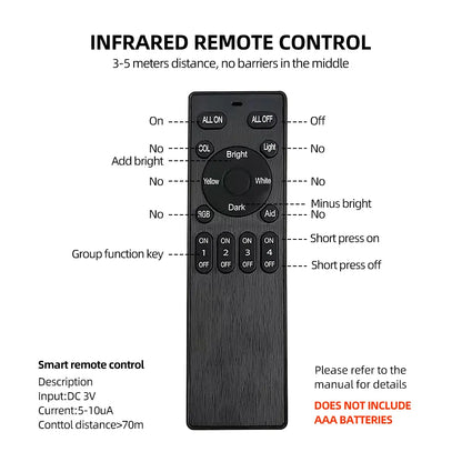 LED overlap Square Sconce Light