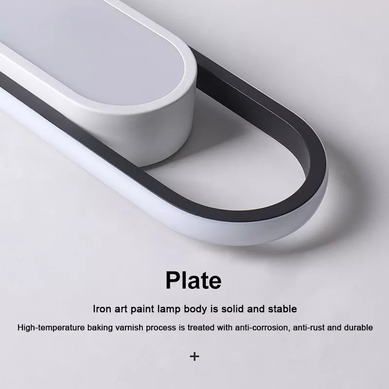 Luz Led de techo Rectangular para cocina, candelabro decorativo para el hogar, comedor, dormitorio, lámpara con Sensor, luces de techo modernas para sala de estar