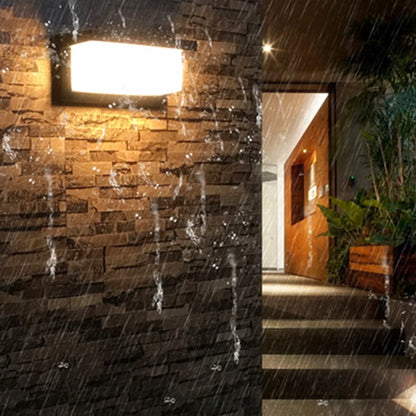 Extra Large Radar Motion Sensor waterproof LED outdoor sconce light