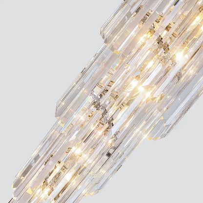 Large Decorative High Ceilings Luxury Crystal Chandelier