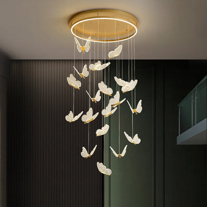Led Revolving Butterfly Staircase Lighting