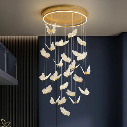 Led Revolving Butterfly Staircase Lighting