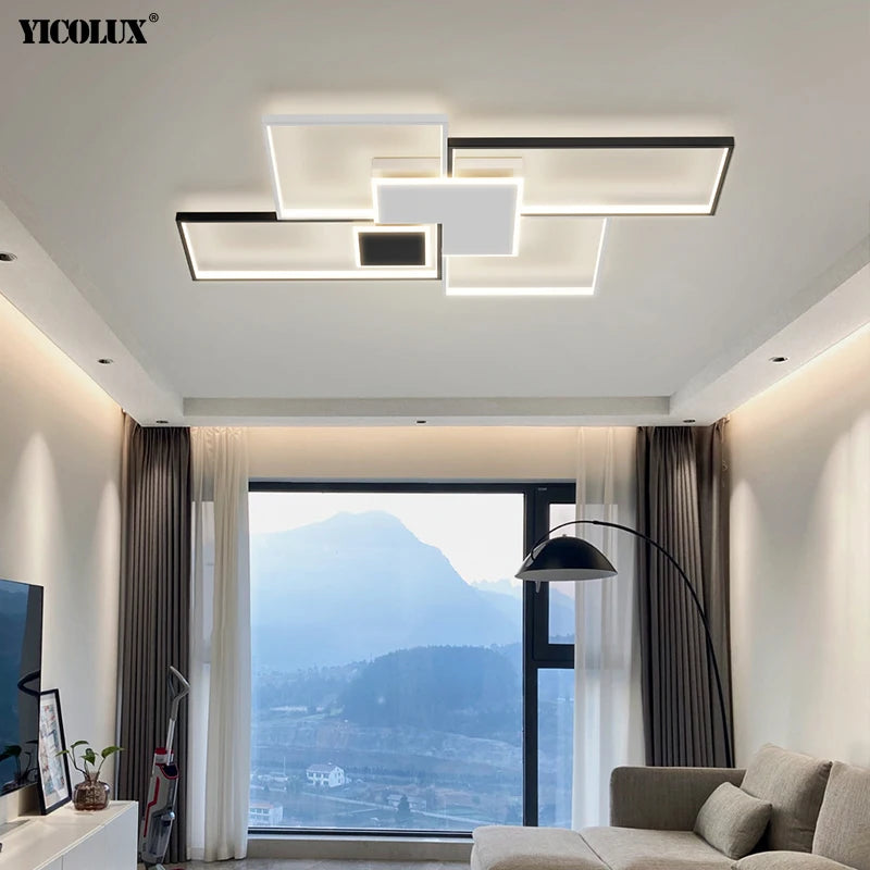 Lámpara de araña LED regulable de acrílico