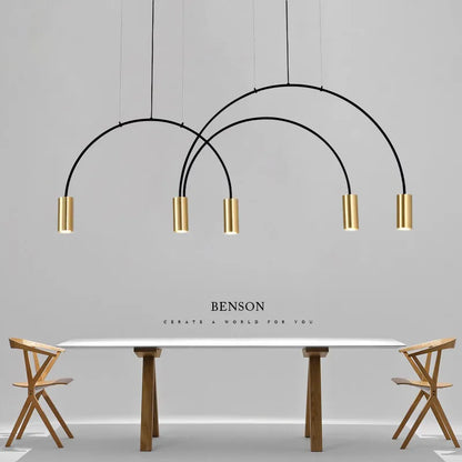 Nordic mountain shape lights