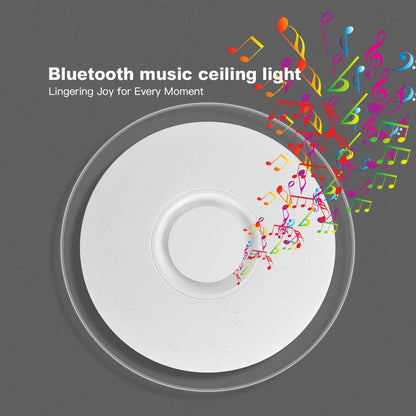 OFFDARKS luces de techo LED modernas iluminación del hogar 36W 48W 52W 72W APP Bluetooth música luz lámparas de dormitorio lámpara de techo inteligente