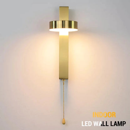 Nordic Led Gold wall sconce light