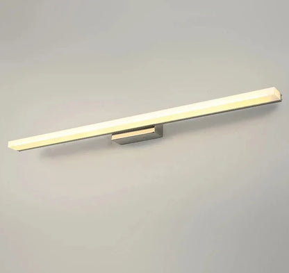 LED stainless steel restroom sconce light