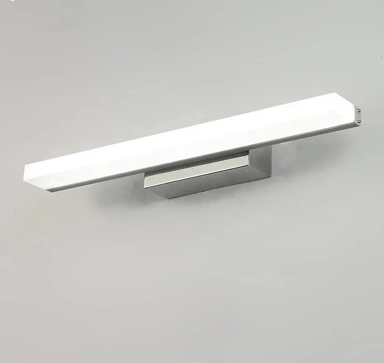 LED stainless steel restroom sconce light
