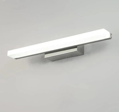 LED stainless steel restroom sconce light