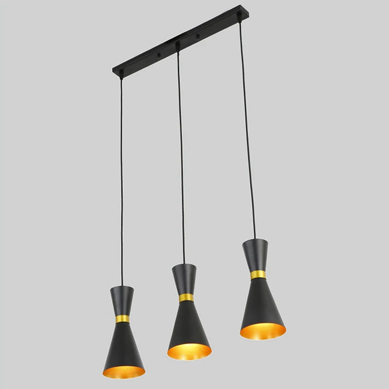 Luces colgantes de cordón para comedor, lámparas colgantes modernas, lámpara de mano para restaurante y cocina, luminaria LED suspendida, lámpara Industrial
