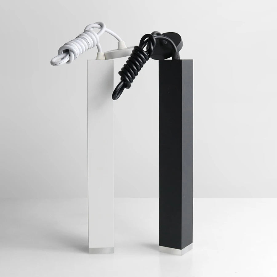 Luces colgantes Led, lámparas regulables, accesorio de cocina, isla, comedor, tienda, Bar, mostrador, decoración, tubo cilíndrico, luces colgantes