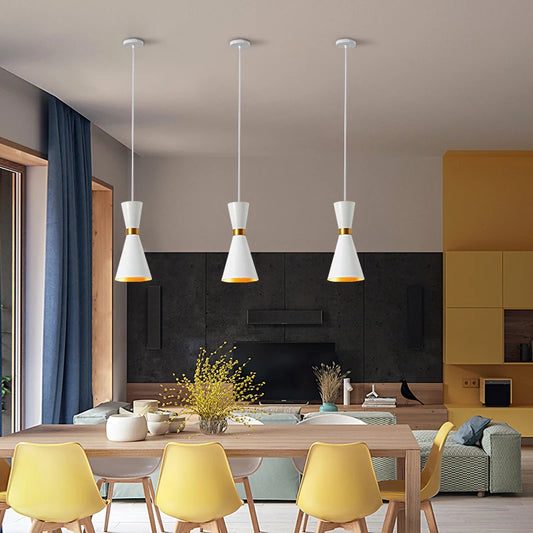 Luces colgantes de cordón para comedor, lámparas colgantes modernas, lámpara de mano para restaurante y cocina, luminaria LED suspendida, lámpara Industrial