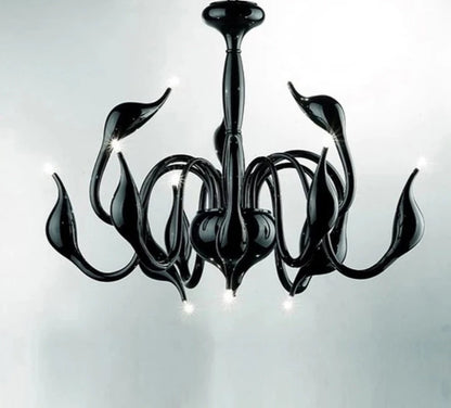 Nordic Led Swan Chandelier Lighting