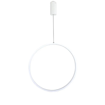 Dragonscence-lámparas de araña LED modernas, anillo redondo, lámpara colgante circular, iluminación para el hogar y la sala de estar, accesorio interior