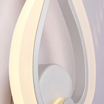 LED Acrylic Flame Sconce light