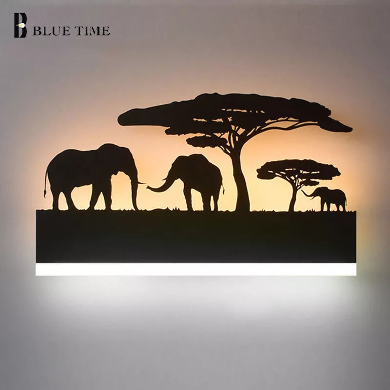 Led acrylic sconce Light