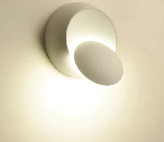 360degree rotation adjustable bedside sconce