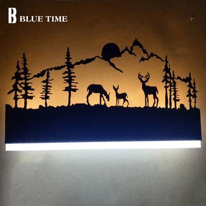 Led acrylic sconce Light