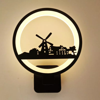LED Creative design sconce light