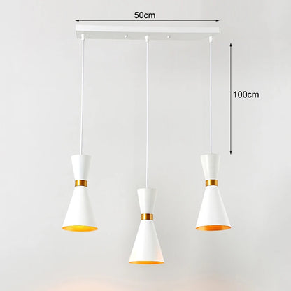 Luces colgantes de cordón para comedor, lámparas colgantes modernas, lámpara de mano para restaurante y cocina, luminaria LED suspendida, lámpara Industrial