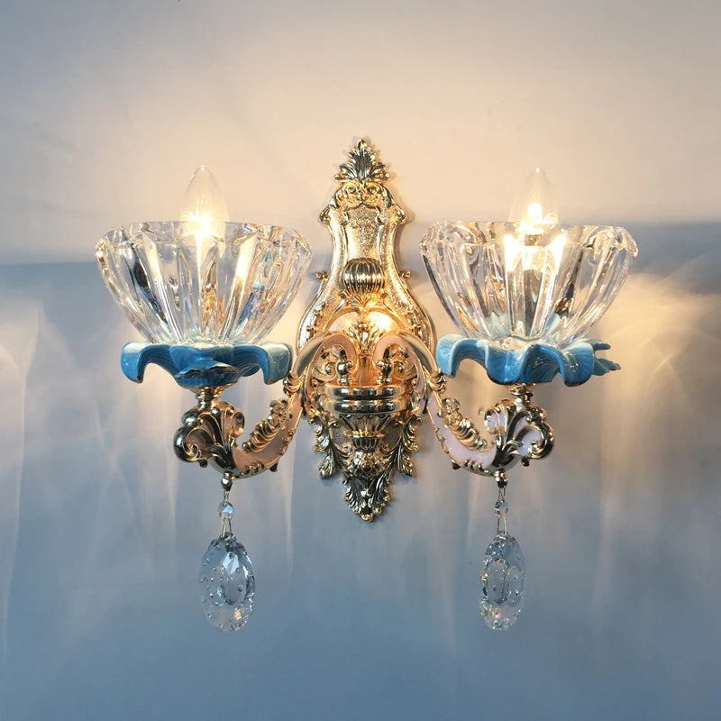 Ceramic Contemporary Crystal Chandeliers