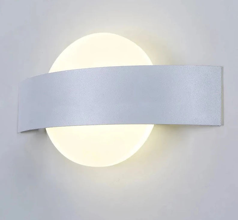 LED aluminum over sconce light