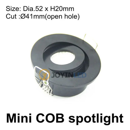40mm hole Round 3W Dimmable COB Mini Spot LED Downlight
