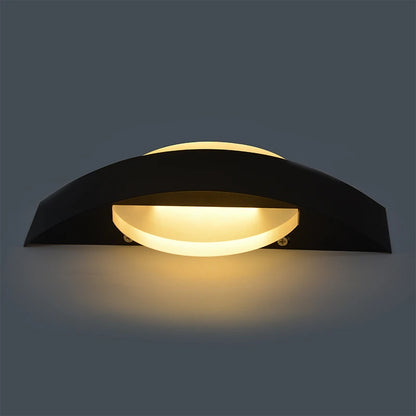 LED aluminum over sconce light