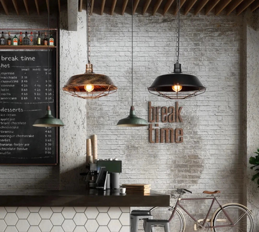 Retro vintage Pendant light