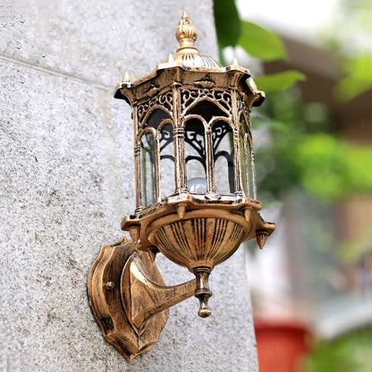 Retro Outdoor Waterproof Antirust Sconce Light