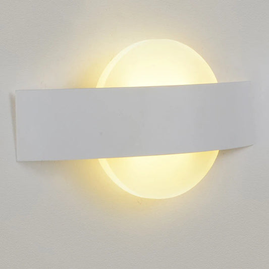 LED aluminum over sconce light