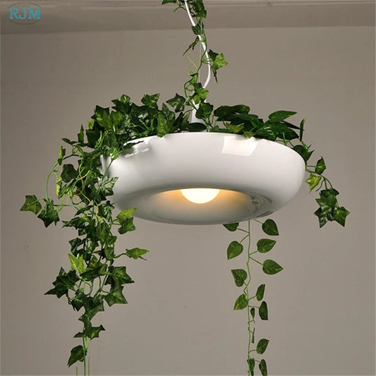 Nordic Creative Pot Plants Pendant  Lighting