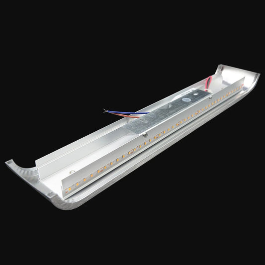 LED rectangular aluminum sconce light