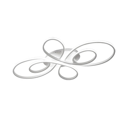 Luces de techo LED modernas para sala de estar, comedor, dormitorio, estudio, balcón con Control remoto, lámpara de techo regulable para el hogar