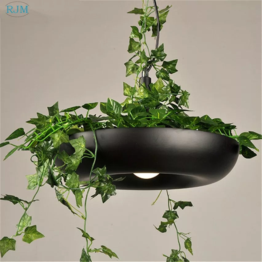 Nordic Creative Pot Plants Pendant  Lighting