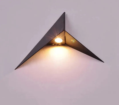 Led Triangle sconce light